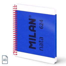 Bloc Milan Nata 624 Since 1918 Tapa Extra A5 80H Horizontal 95G Azul 3 unidades Precio: 10.50000006. SKU: B1E3FXEYH6