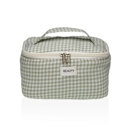Neceser de Viaje Versa Vichy Verde Poliéster Textil 12 x 12 x 20 cm Precio: 5.98999973. SKU: B15KJVY6JE