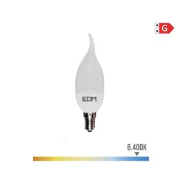 Edm Bombilla Vela LED E14 5W 400lm 6400K Luz Fría Ø3,8 x 12,5 cm Precio: 2.59000016. SKU: S7915622