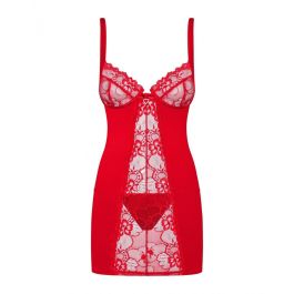 Picardías Obsessive Heartina Rojo S/M