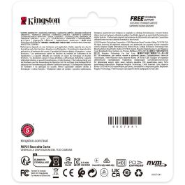 Kingston NV3 M.2 2230 SSD NVMe 500GB, M.2 2230, PCIe 4.0, 5000 MB/s Lectura, 3000 MB/s Escritura para Portátil/Consola