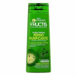 Garnier Fructis Pure Fresh Champú Purificante Pepino para Cabello Graso, Sin Siliconas ni Parabenos, Dermatológicamente Testado 360 ml Precio: 4.49999968. SKU: B1A2LC4XBM
