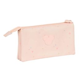 Portatodo Triple Minnie Mouse Baby Rosa (22 x 12 x 3 cm) Portatodo Triple Minnie Mouse Baby Rosa (22 x 12 x 3 cm)