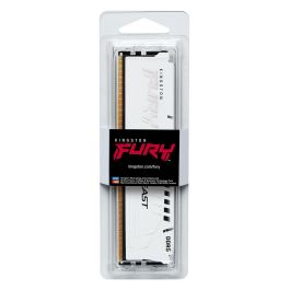 Kingston FURY Beast 16GB (1x16GB) DDR5 RAM 5200MHz CL40 DIMM Memoria PC XMP 3.0 Disipador Térmico Blanco