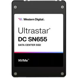 Western Digital WUS5EA1A1ESP7E3 Ultrastar DC SN655 SSD 15.36TB Interno U.3 PCIe 4.0 NVMe 6800 MB/s para Servidor/Estación de Trabajo