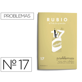 Rubio Cuaderno de problemas nº 17 Precio: 11.78999952. SKU: B1EAX65GE4