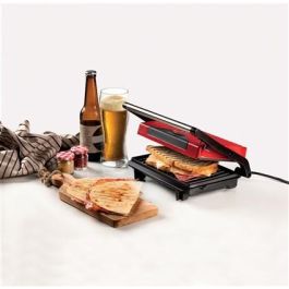 Ariete 1929 Grill Eléctrico Slim Panini Grill - Plancha Superior Basculante, Placas Antideslizantes Ariete 1929 Grill Eléctrico Slim Panini Grill - Plancha Superior Basculante, Placas Antideslizantes
