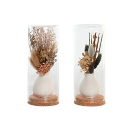 DKD Home Decor Decoracion Shabby Beige Marron Claro Flor Seca Cristal 8.5 x 20 x 8.5 cm (4 Unidades) Precio: 39.95000009. SKU: B13AMGTX7J