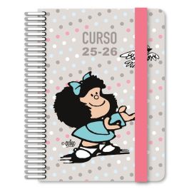 Grafoplás Agendas Escolares A6 D/P y A5 2D/P, Espiral, Tapa Forrada Soft, Diseños Dinámicos, Cuatrilingüe, con Pegatinas y Separadores, 12 Unidades Precio: 92.58999981. SKU: B13FSQLXS6
