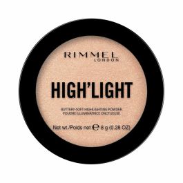 Rimmel London #002-candleit HIGH'LIGHT Buttery-Soft Iluminador en Polvo Rostro Luminoso Natural 8g