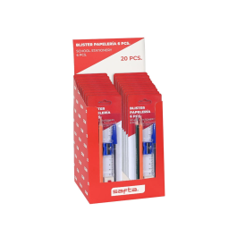 Safta Blister Papelería 6 Piezas 160x155x235 mm Precio: 38.50000022. SKU: B14RQATQ8X