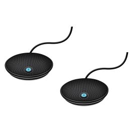 Logitech 989-000171 Micrófonos de Expansión Inalámbricos para Mesa Omnidireccionales, Reducción de Ruido, Compatible con Logitech Group Precio: 230.89000022. SKU: B144TBAET2