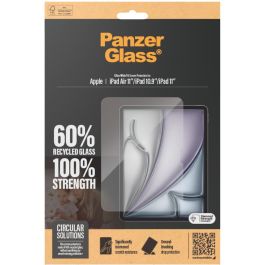 PanzerGlass Protector de Pantalla Ultra-Wide Fit iPad Air 11" (2024-2025) / iPad 10.9" (2022), Antigolpes y Rayones, Anti-Huellas