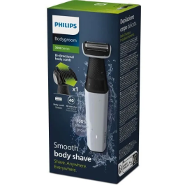 Philips Recortadora corporal BG3007/01 Serie 3000 - 5 W - 40 min - 1 peine - Gris