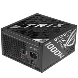 ASUS ROG STRIX-1000P-GAMING Fuente de Alimentación 1000W 80 PLUS Platinum, Semi-Pasiva, 20+4 pin ATX, Negro, Plata - 90YE00W1-B0NA00