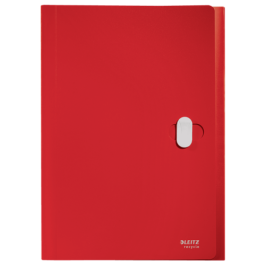 Leitz Clasificador Fuelle Recycle Polipropileno 5+1 Compartimentos DIN A4 Rojo