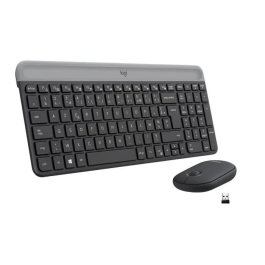Logitech MK470 Teclado y Mouse Inalámbricos Ultrafinos y Silenciosos con Receptor USB de 2.4 GHz y Diseño Compacto Precio: 71.99000028. SKU: B14VRBN5DB