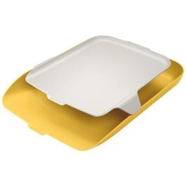 Leitz Bandeja Sobremesa Plástico Amarillo 274x62x391 mm - Gran Capacidad, Apilable, Robusta Leitz Cosy Precio: 10.95000027. SKU: B1757D2J7F