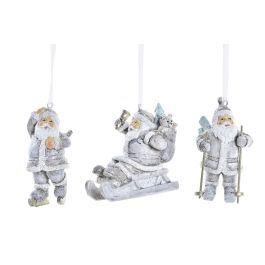 Decoracion Colgante Navidad Moderna DKD Home Decor Gris Blanco 5 x 8 x 7.5 cm (12 Unidades) Precio: 44.5000006. SKU: B1CHY2TQEY