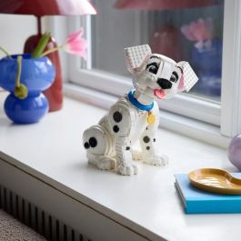 Lego Set de Construcción Disney 101 Dálmatas Cachorro Articulado para Exponer - 1722 Piezas, Figura Personalizable de 22cm para Adultos