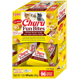 Churu Fun Bites, Golosinas para Gato, Receta de Pollo con Queso, 12 unidades x 8 gr Precio: 7.49999987. SKU: B1ALCX4ZR5