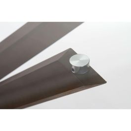 Mesa de Comedor DKD Home Decor Cristal Marrón Transparente Nogal 120 x 120 x 76 cm Mesa de Comedor DKD Home Decor Cristal Marrón Transparente Nogal 120 x 120 x 76 cm