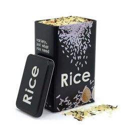 Quttin Bote de Metal para Arroz, 12 x 8 x 19 cm (12 Unidades)