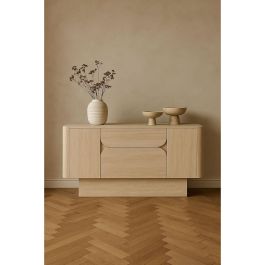 DKD Home Decor Buffet Beige Madera y Simil 162.6 x 45.5 x 76 cm
