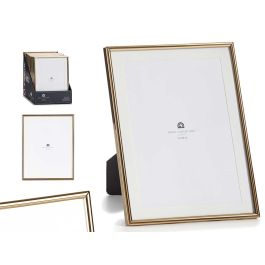 Portafotos de Acero Dorado 15x20 cm Giftdecor - Incluye Cristal (24 Unidades) Precio: 94.50000054. SKU: B1ACQ7BB57