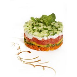 Quttin Set de 3 Emplatadores Inox Redondos 6-8-1 - Ø10 cm x 4.5 cm (12 Unidades)