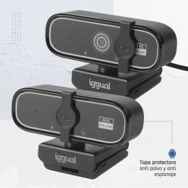Webcam iggual IGG319949 4K Ultra HD