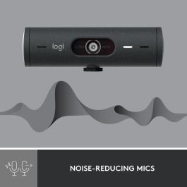 Logitech BRIO 500 Webcam Full HD 1080p 60fps con Autoenfoque y Tapa de Privacidad Grafito