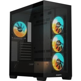 GIGABYTE C500 PANORAMIC STEALTH Midi Tower PC Gaming Panorámica con Ventana Lateral Cristal Templado, Soporte ATX, USB 3.2 Gen 2, Negro Precio: 104.79000026. SKU: B1K47549DK