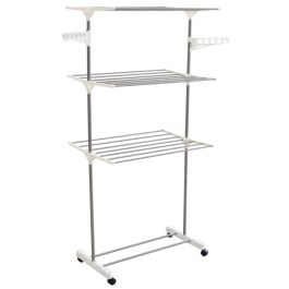 Je cherche une Idee Tendedero 3 Niveles Plegable con Ruedas, 16 Metros de Capacidad, Ideal para Ahorrar Espacio Precio: 31.50000018. SKU: B1A6CFTXZM