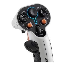Thrustmaster Sol-R 1 Flightstick Joystick Espacial, 44 Botones, Tecnología HEART de 16 bits, Ambidiestro con Base