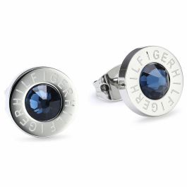 Pendientes Mujer Tommy Hilfiger 2700260 Acero Inoxidable 1,5 cm Azul Plateado