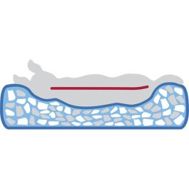 Cama para Perro Trixie Vital Lennox Gris Ø 50 cm