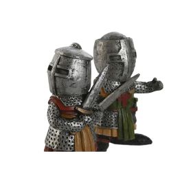 Figura Cottage DKD Home Decor Gris 4 x 9 x 6 cm (2 Unidades) Figura Cottage DKD Home Decor Gris 4 x 9 x 6 cm (2 Unidades)