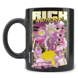 SD TOYS Taza Retro Rick and Morty de Cerámica 330ml