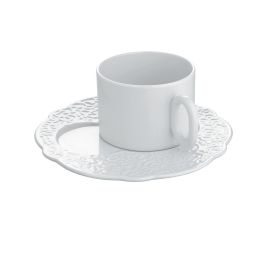 Alessi MW01/94 Plato de Desayuno Porcelana Juego 4 Piezas