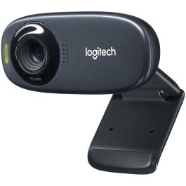 Logitech C310 Webcam HD 720p para Videollamadas, Micrófono con Reducción de Ruido y Tecnología RightLight 2