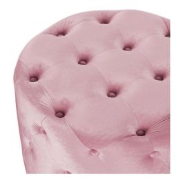 Reposapiés DKD Home Decor Rosa Velvet Madera MDF Glam (2 pcs) Reposapiés DKD Home Decor Rosa Velvet Madera MDF Glam (2 pcs)
