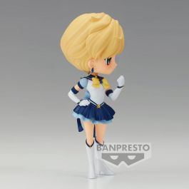 BANPRESTO Eternal Sailor Uranus ver.B Pretty Guardian Sailor Moon Cosmos the Movie Q posket Figura 14cm