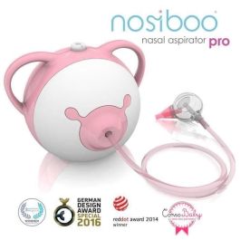 Nosiboo Pro Aspirador Nasal Eléctrico Bebé y Niños - Succión Ajustable para Edad y Sensibilidad, Sin Dolor y Muy Efectivo - Rosa
