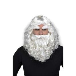Peluca papá noel con barba y cejas 202 g Peluca papá noel con barba y cejas 202 g