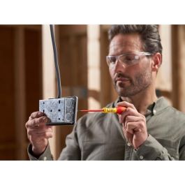 STANLEY FATMAX XTHT0-62692 Juego de 5 Destornilladores para Electricista - Aislados Slim 1000V, Phillips y Tester
