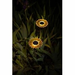 Galix G4460 Decoración de luz solar Forma de girasol Al 44 cm