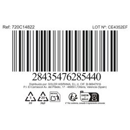 La Mediterranea Bol Aperitivo Ass. Col 15 x 11.5 x 4.2 cm "Pica-Pica"