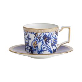 Wedgwood Taza de Café con Plato 70 ml Hibiscus (2 Unidades) con Franjas de Oro de 22 Quilates Apta para Lavavajillas Precio: 164.94999994. SKU: B1BHQVRMQQ