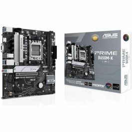Asus 90MB1F60-M0EAY0 Placa Base Prime B650M-K p/ Socket AM5 AMD Ryzen Micro ATX DDR5 PCIe 5.0 M.2 2.5GbE USB 3.2 Gen 2